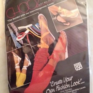 Vintage 1980's Chooz sandals